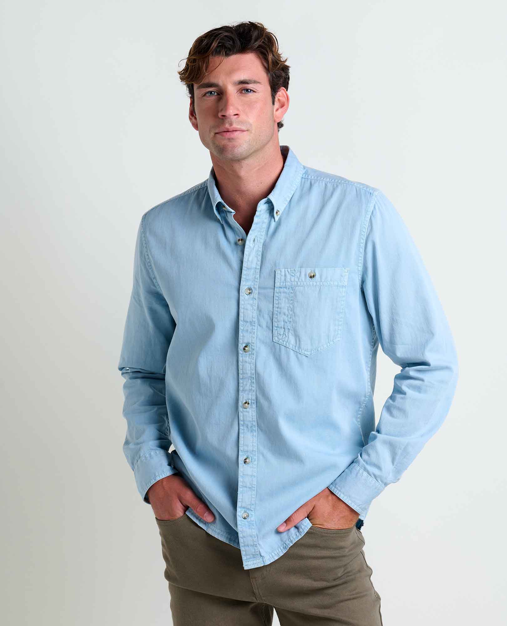 Toad&Co Mens Arroyo Twill Shirt 100% Cotton